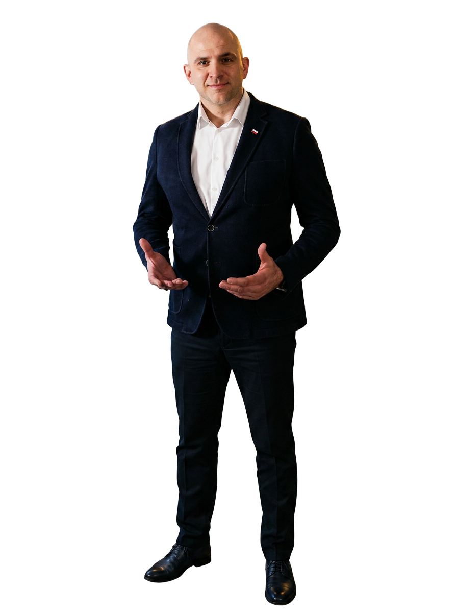 Szymon Szewczyk — ambasador Glassprint Meble